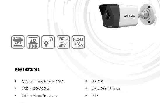 HIKVISION DS-2CD1023G0E-I